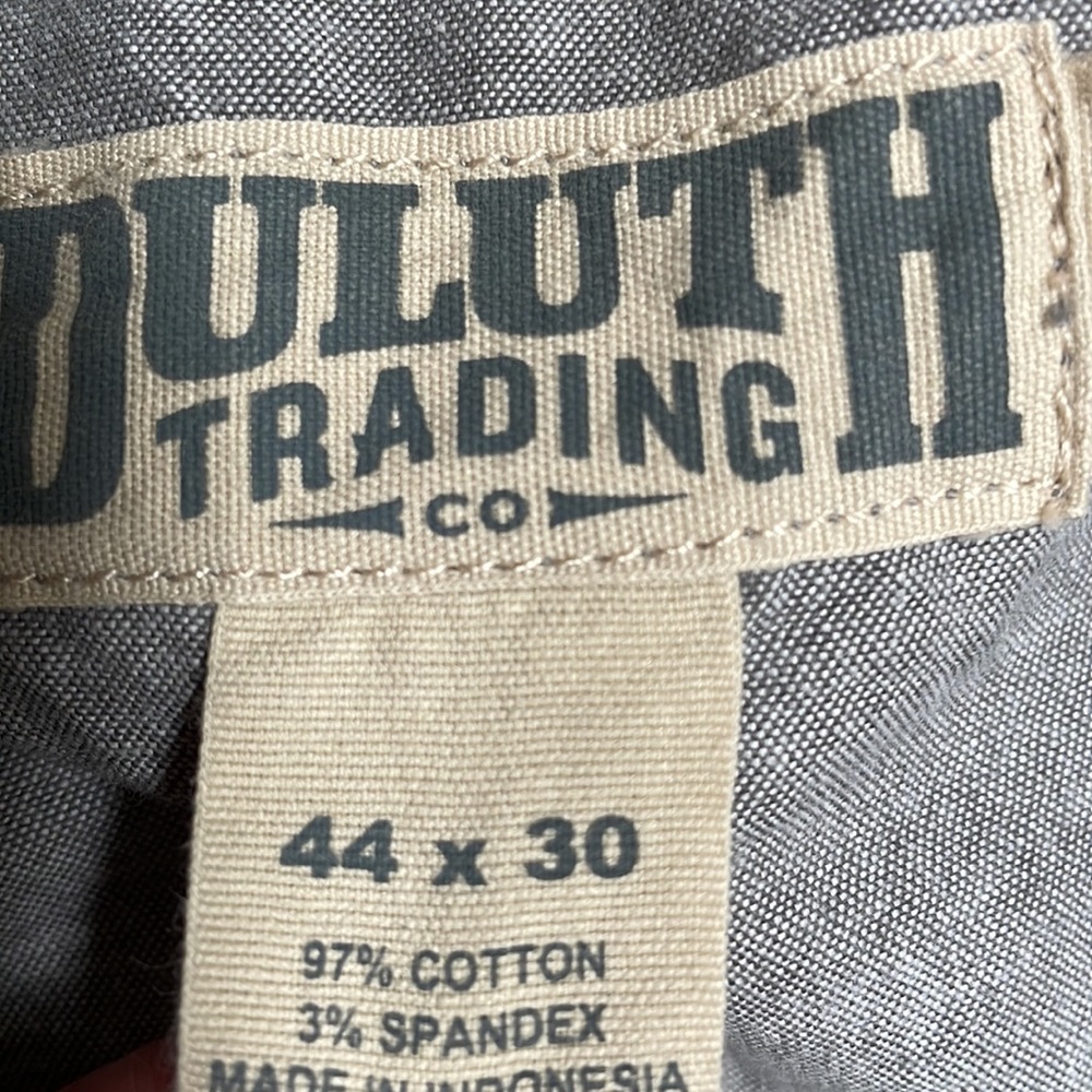 Men’s Duluth Trading Relaxed Fit Flex Ballroom Khakis 44 x 30 - Picture 7 of 8